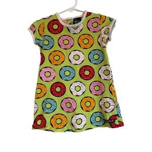 Viller Valla short sleeve casual dress donuts cotton stretch Size 86 US 18mo